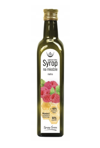 Syrop malinowy na miodzie Oleofarm 250ml