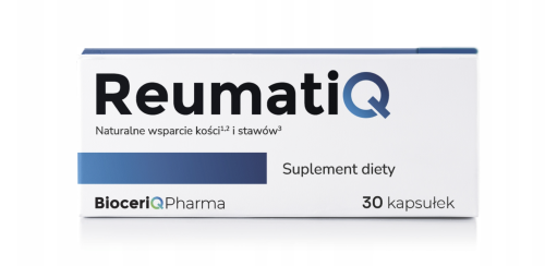ReumatiQ WSPARCIE STAWÓW I KOŚCI 30 kapsułek BioceriQ