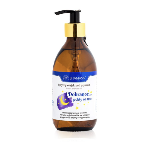 Sprytny olejek pod prysznic Dobranoc 300ml Shamasa