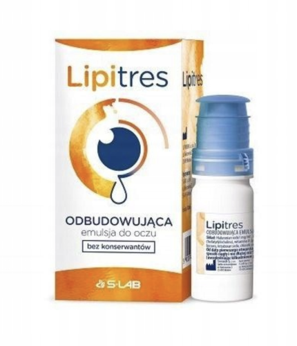 LIPITRES ODBUDOWYWAJĄCA emulsja do oczu 10ml