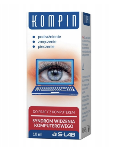 KOMPIN krople do oczu PRZY PRACY NA KOMPUTERZE 10ml