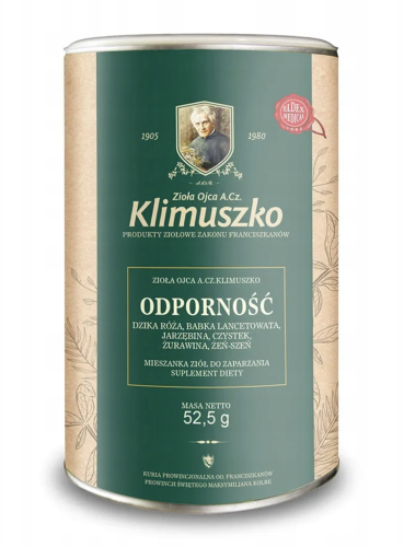 KLIMUSZKO HERBATA NA ODPORNOŚĆ ziołowa w saszetkach