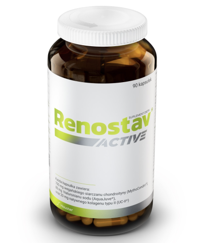 Renostav Activ WSPARCIE STAWÓW I CHRZĄSTKI STAWOWEJ 90 kapsułek Hauster
