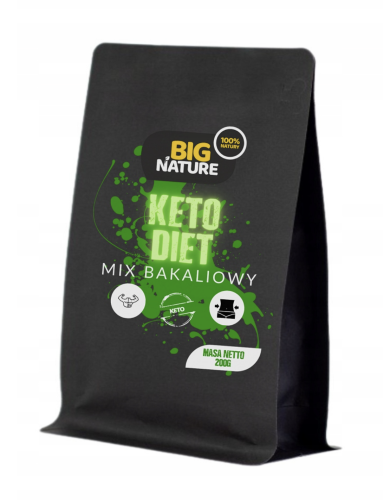 Mieszanka bakaliowa KETO DIET IDEALNA DLA DIETY KETOGENICZNEJ 200g
