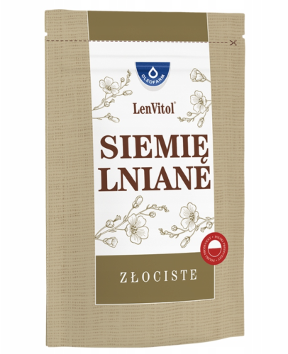 Siemię lniane złociste 450 g Oleofarm