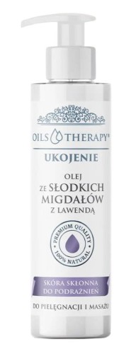 Olej ze słodkich migdałów Z LAWENDĄ 400ml Optima Natura