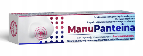 MANUPANEINA REGENERACYJNA MAŚĆ DO NOSA 10g