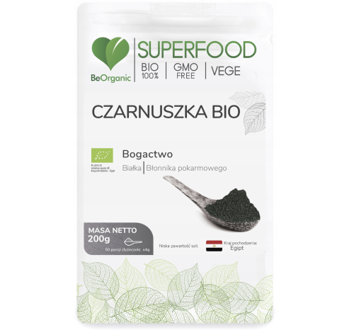 BeOrganic Czarnuszka 200g