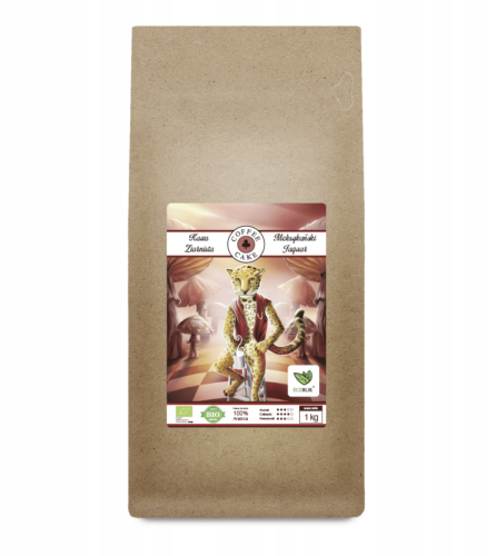 Ecoblik Kawa ziarnista Jaguar EKOLOGICZNA KAWA 100% ARABICA Z MEKSYKU 1kg