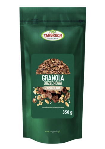 Granola orzechowa z czekoladą 350g Targroch