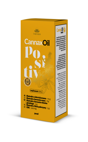 Cannax Oil POSITIV WSPARCIE RÓWNOWAGI I SPOKOJU NA CO DZIEŃ 30ml