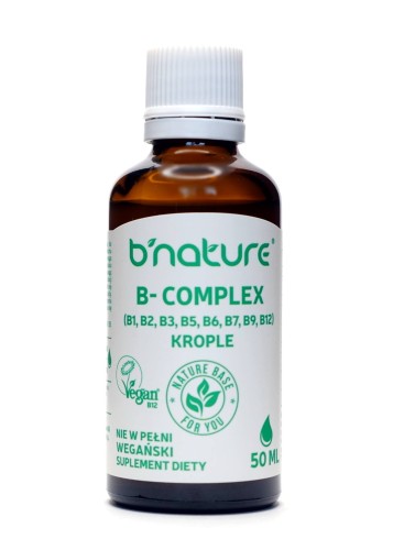 Witamina B-complex 50 ml B'nature