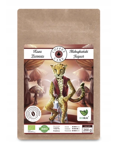 Ecoblik Kawa Arabica ziarnista Jaguar 200g