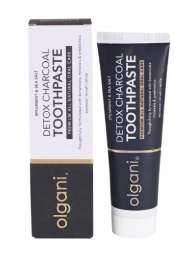 Pasta do zębów OLGANI DETOX  NATURALNE WYBIELANIE I DETOKSYKACJA JAMY USTNEJ 75ml