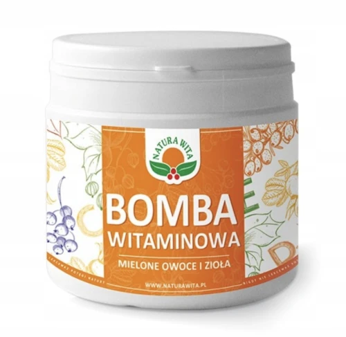 BOMBA WITAMINOWA mielone owoce i zioła 200g NATURA WITA