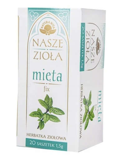 HERBATA EKSPRESOWA MIĘTA FIX 30g NATURA WITA