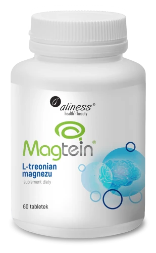 L-Treonian magnezu Magtein PAMIĘĆ KONCENTRACJA 60 kapułek Aliness
