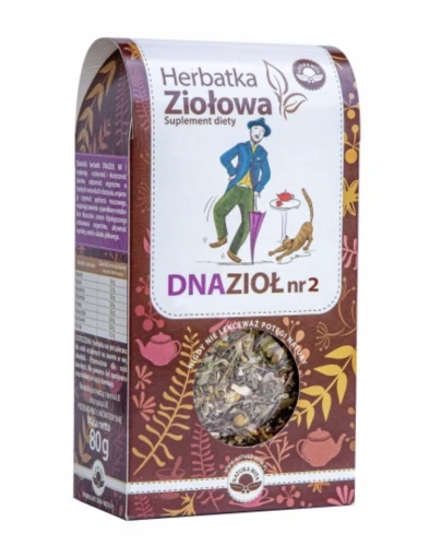 HERBATA ZIOŁOWA DNAZIOŁ NR 2 80g NATURA WITA