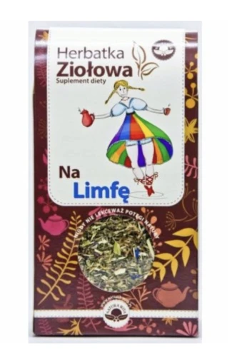 HERBATA ZIOŁOWA NA LIMFĘ 80g NATURA WITA SUPLEMENT DIETY