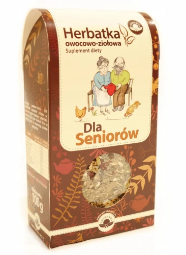 HERBATA OWOCOWO-ZIOŁOWA DLA SENIORÓW 100g NATURA WITA