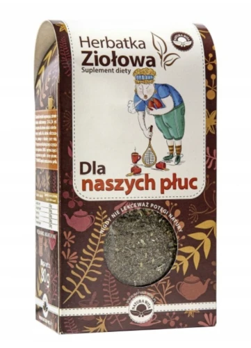 HERBATA ZIOŁOWA DLA NASZYCH PŁUC 80g NATURA WITA