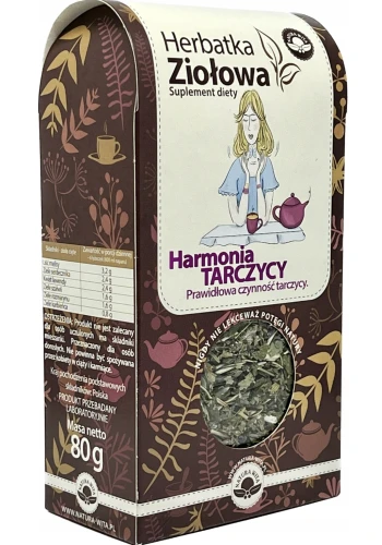 HERBATA ZIOŁOWA HARMONIA TARCZYCY 80g NATURA WITA