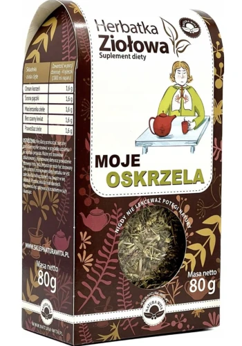 HERBATA ZIOŁOWA MOJE OSKRZELA 80g NATURA WITA