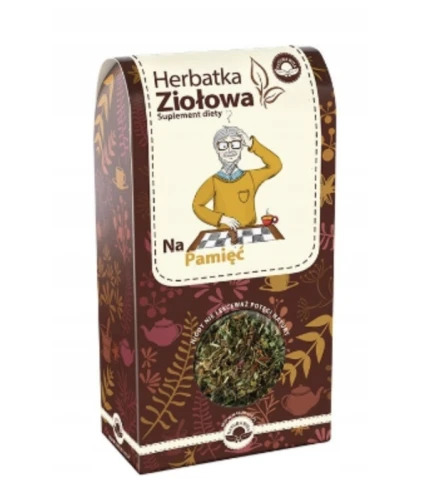 HERBATA ZIOŁOWA NA PAMIĘĆ 100g NATURA WITA