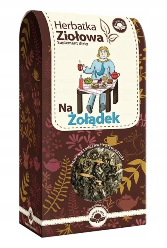 HERBATA ZIOŁOWA NA ŻOŁĄDEK 80g NATURA WITA