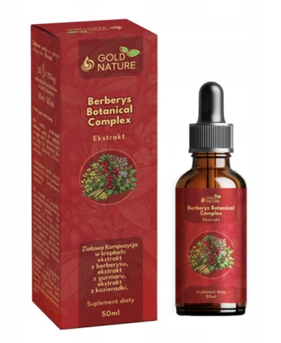 Berberys WSPARCIE METABOLIZMU I KONTROLI POZIOMU GLUKOZY 50ml GoldFarmex