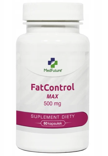 FatControl Max WSPARCIE KONTROLI MASY CIAŁA I METABOLIZMU 60 kapsułekMedfuture