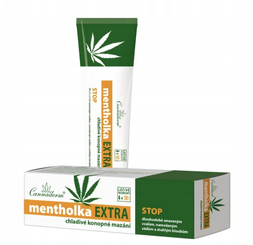 MENTHOLKA EXTRA CANNADERM – CHŁODZĄCA MAŚĆ KONOPNA 150 ML