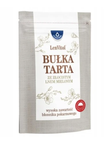 Bułka tarta z lnem 450g Oleofarm