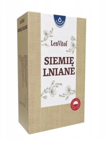 Siemię lniane brązowe 250g
