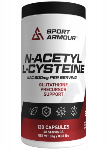 NAC DETOKSYKACJA ORGANIZMU 120 kapsułek Sport Armour