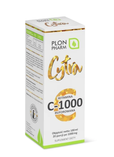 CYTRA – PŁYNNA WITAMINA C 1000 MG BUFOROWANA | 100 ML PlonPharm