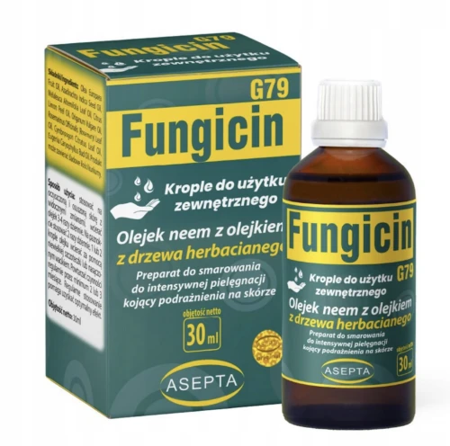 Fungicin G79 OLEJEK DO PIELĘGNACJI SKÓRY I PAZNOKCI 30ml