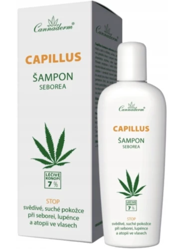 CAPILLUS SZAMPON KONOPNY NA ŁOJOTOK AZS ŁUSZCZYCE