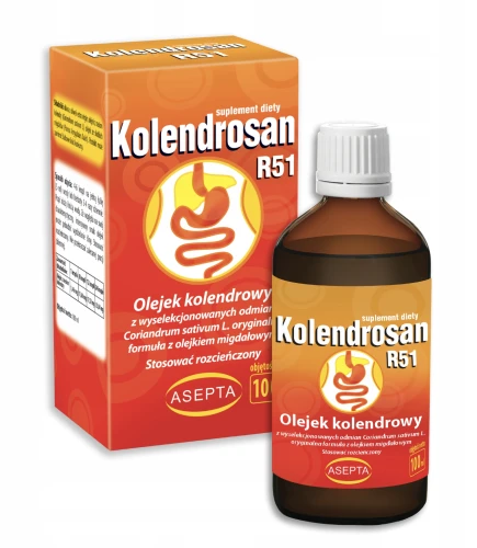 Kolendrosan R51 WSPARCIE TRAWIENIA I KOMFORTU JELIT 100ml