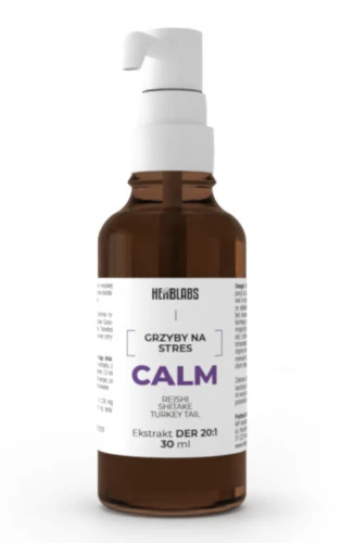 HerbLabs CALM 30 ml – Adaptogeny i Grzyby Witalne na Stres i Wyciszenie