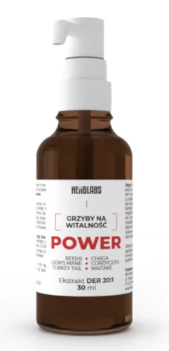 HerbLabs POWER 30 ml – Kompleks Grzybów Witalnych na Energię i Witalność