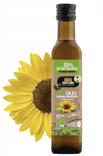 Olej słonecznikowy 250ml BigNature