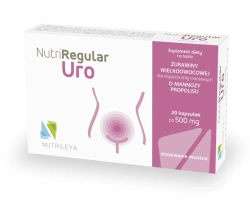 NutriRegular URO WSPARCIE UKŁADU MOCZOWEGO 20 kapsułek