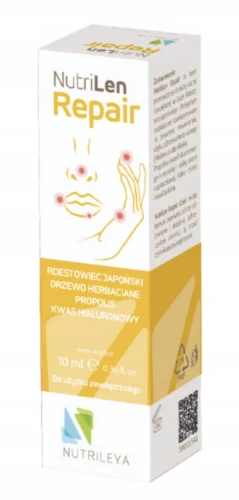 NutriLen REPAIR NA OPRUSZCZKE SUCHE USTA - OLEJ ARGANOWY 10ml