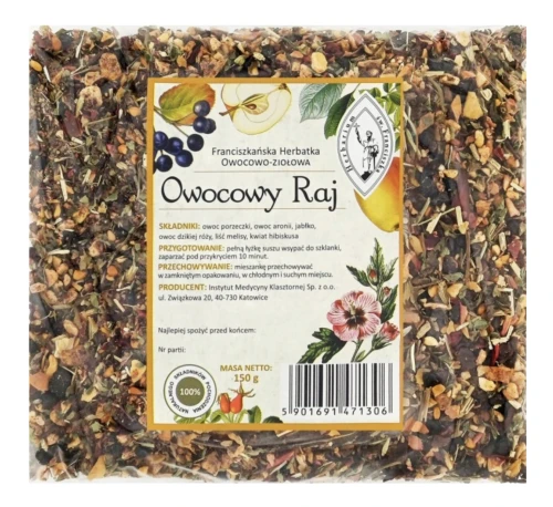 Franciszkańska Herbatka OWOCOWY RAJ 150 g