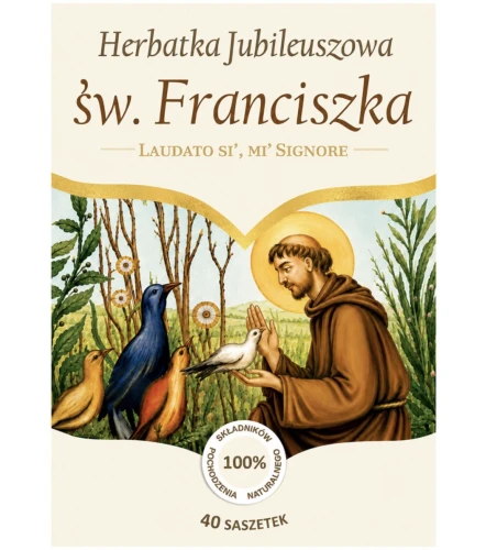 Franciszkańska Herbatka Jubileuszowa Św. Franciszka 40 sasz. NA RELAKS I WYCISZENIE