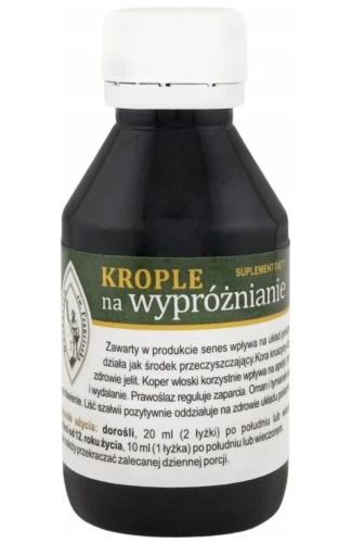Franciszkańskie Krople NA WYPRÓŻNIANIE 100 ml NA ZAPARCIA I JELITA