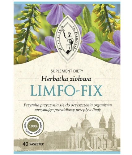 Franciszkańska Herbatka LIMFO-FIX 40 sasz. NA UKŁAD LIMFATYCZNY I OBRZĘKI