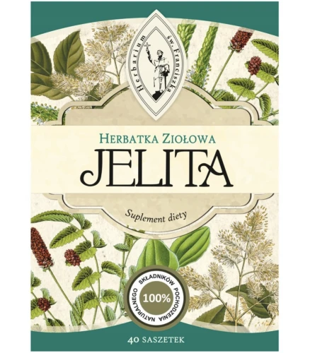 Franciszkańska Herbatka ZDROWE JELITA 40 sasz. NA JELITA I TRAWIENIE