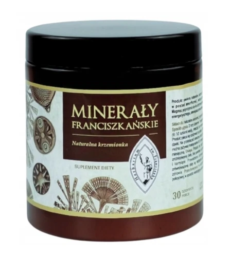 Franciszkańska Naturalna Krzemionka 250 g NA SKÓRĘ, WŁOSY I PAZNOKCIE